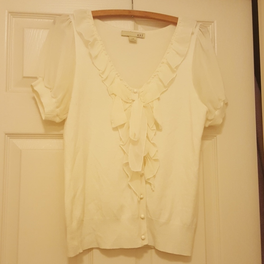 White blouse by xxi
